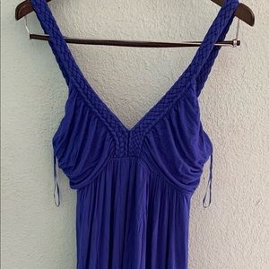 Beautiful blue maxi dress